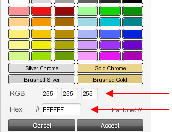 246c pantone color chart